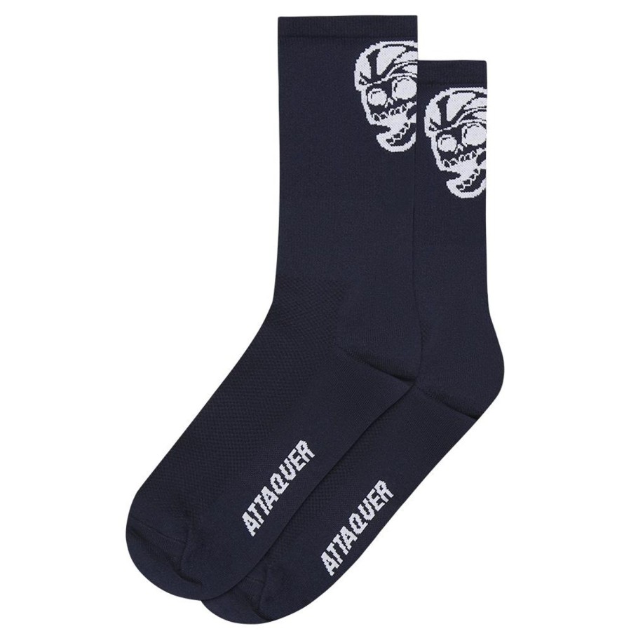 Accessories Attaquer | Skull Logo Socks Navy