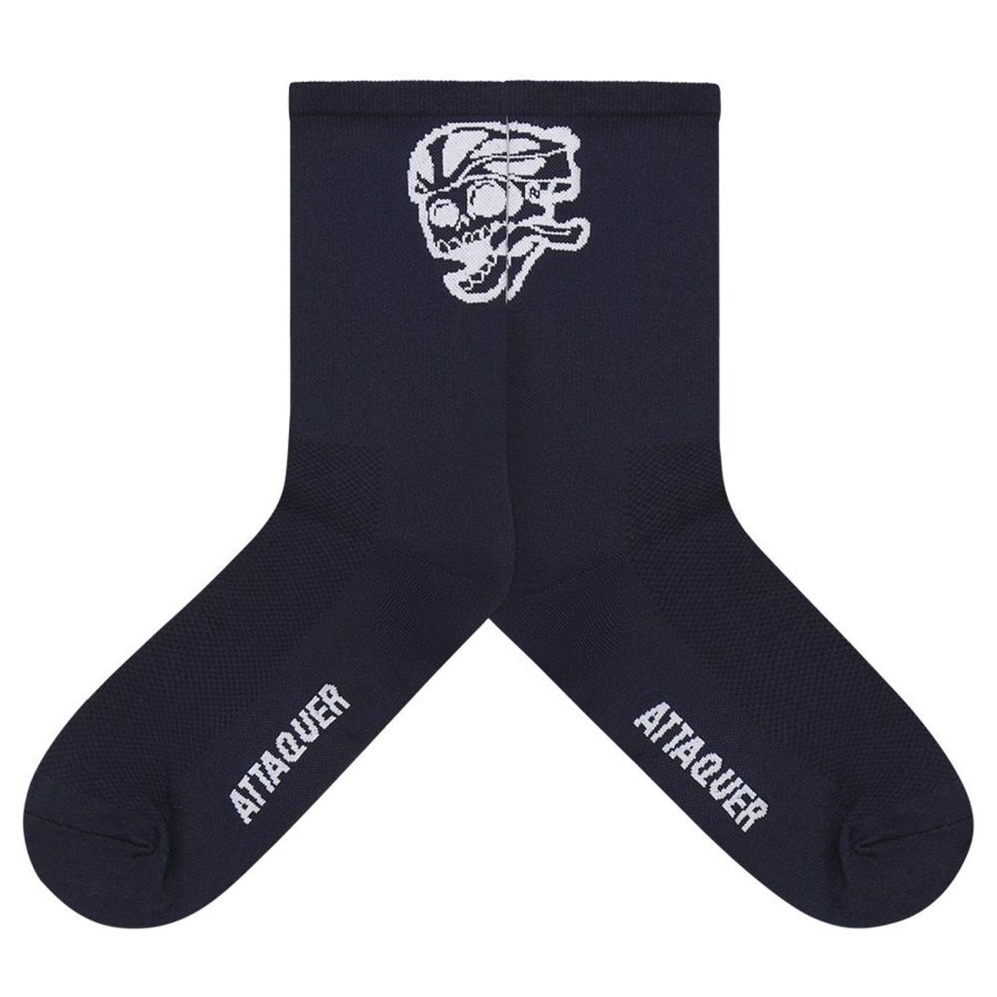 Accessories Attaquer | Skull Logo Socks Navy